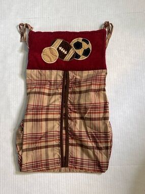 NOJO Little MVP Corduroy Baby Nursery Decor Sports Theme